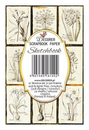 Decorer scrapbook paper sketchbook condoleance