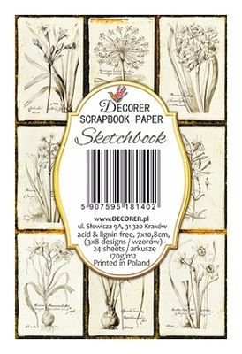 Decorer scrapbook paper sketchbook condoleance