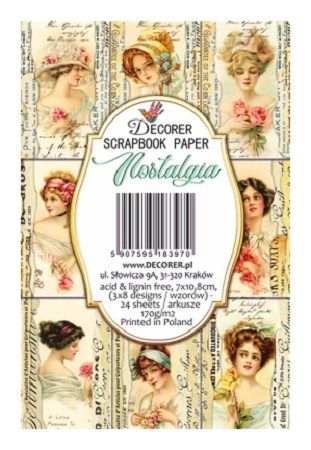 Decorer scrapbook paper Nostalgia