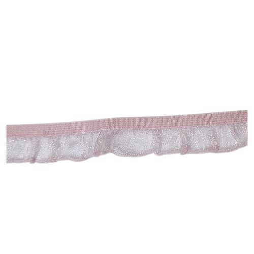 Ribbons roze elastische  1m