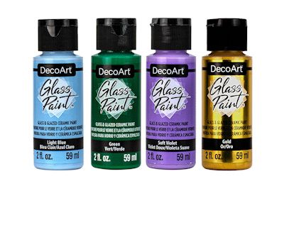 DecoArt glass paint