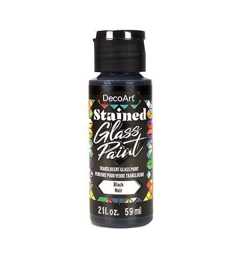 Glass Paint Translucent black