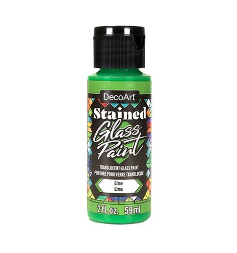 Glass Paint Translucent lime
