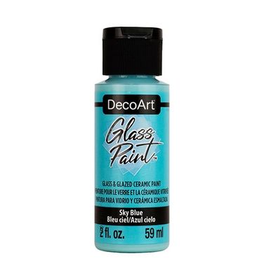 Glass Paint sky blue