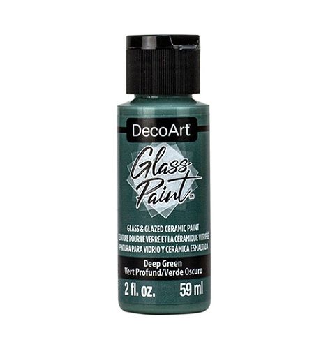 Glass Paint deep green