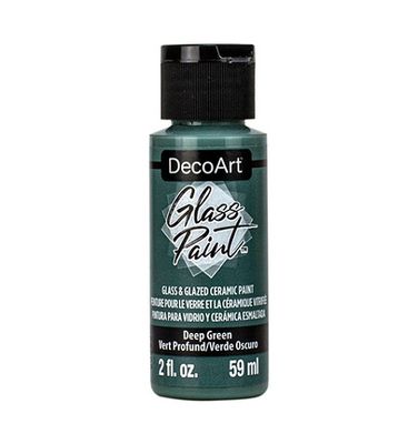Glass Paint deep green