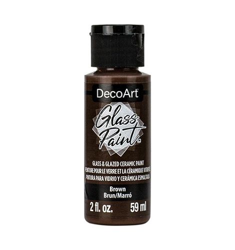 Glass Paint brown