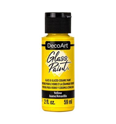 Glass Paint yellow
