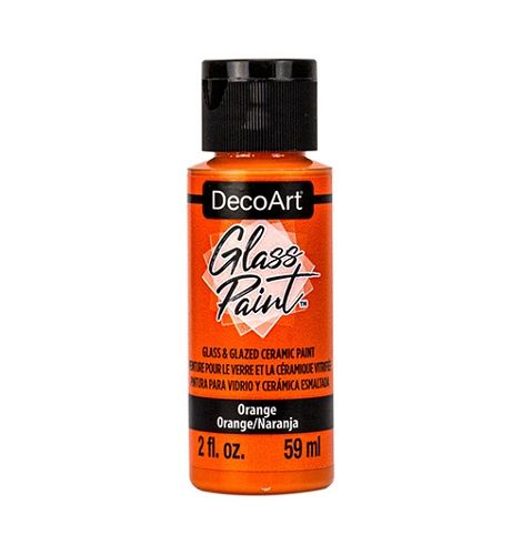 Glass Paint orange