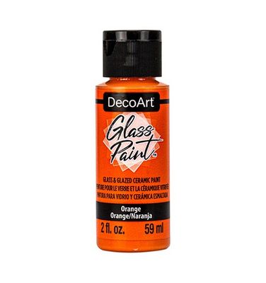 Glass Paint orange