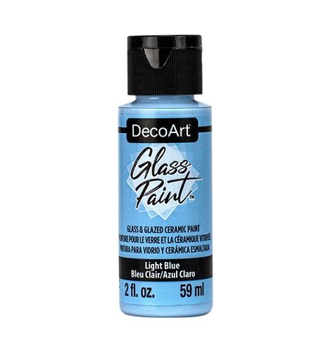 Glass Paint light blue