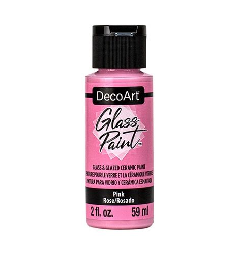 Glass Paint pink
