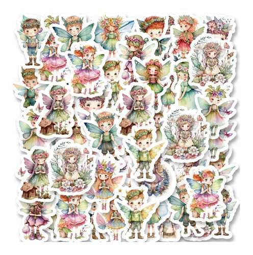Mini stickers elfjes 46 pcs