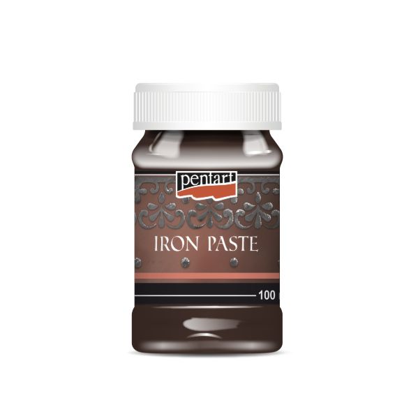 Pentart Iron paste red brown