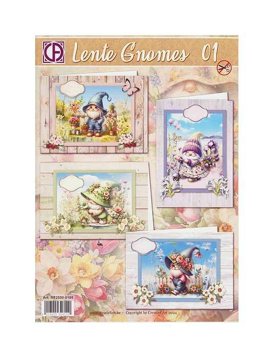 stansvellen set creatief art Lente gnomes 01