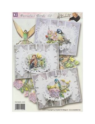 stansvellen set creatief art paradise birds