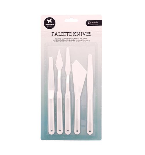 Paletmessen set 5 stuks