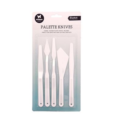 Paletmessen set 5 stuks