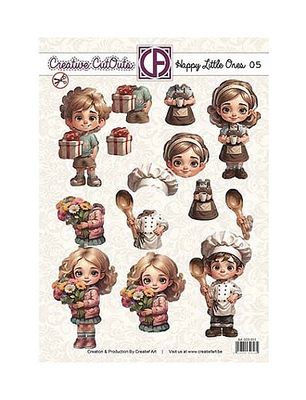 Stansvel Creatief art Happy little ones 05