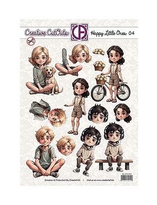 Stansvel Creatief art Happy little ones 04