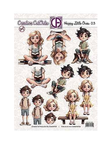 Stansvel Creatief art Happy little ones 03