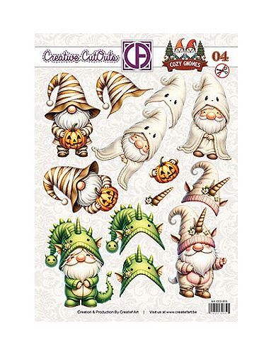Stansvel Creatief art Cozy Gnomes 04