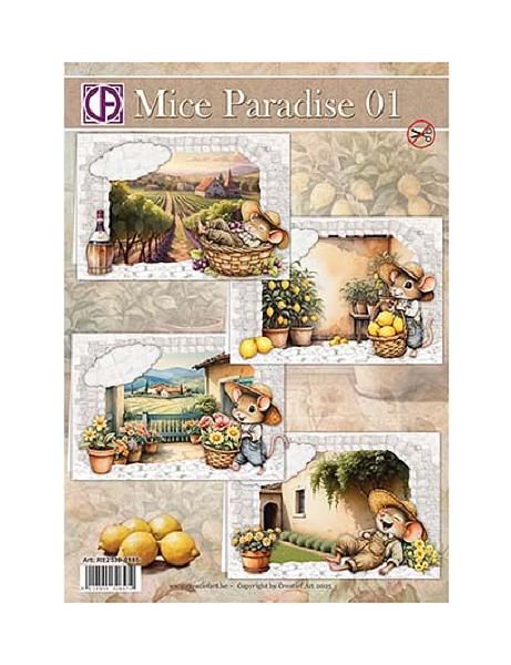 stansvellen set creatief art Mice paradise 01