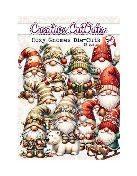 Die-cut set Creative CutOuys cozy gnomes