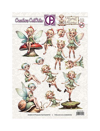 Stansvel Creatief art Forest fairies 02