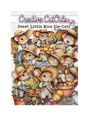 Die-cut set Creative CutOuts sweet little mice