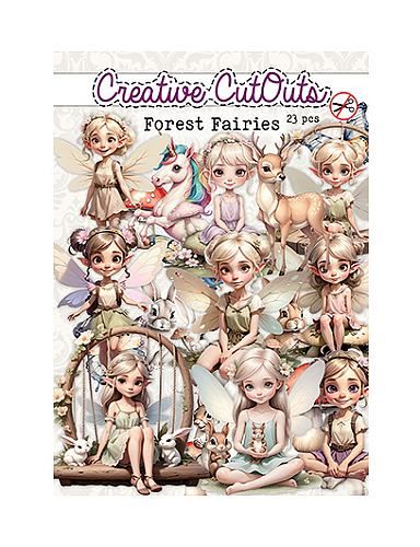 Die-cut set Creative CutOuts Forest fairies