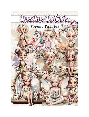 Die-cut set Creative CutOuts Forest fairies
