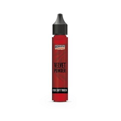Velvet powder red