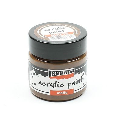 Pentart acrylic paint matte light brown
