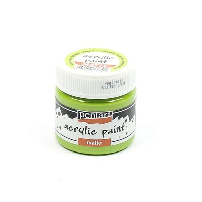 Pentart acrylic paint matte apple green