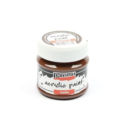 Pentart acrylic paint matte dark brown Pentart acrylic paint matte dark brown