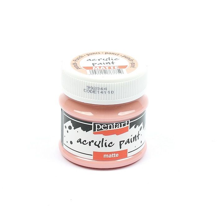 Pentart acrylic paint matte punch