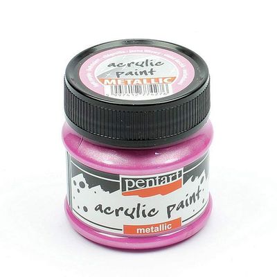 Pentart metallic acrylic paint Light purple