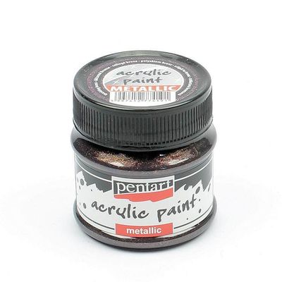 Pentart metallic acrylic paint Sparkling brass