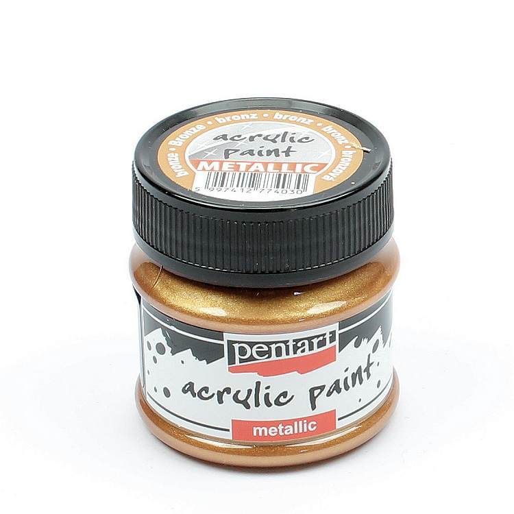 Pentart metallic acrylic paint Bronze