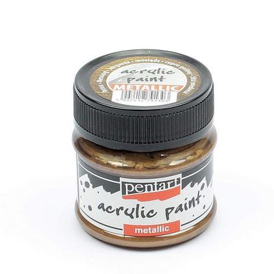Pentart metallic acrylic paint Brass