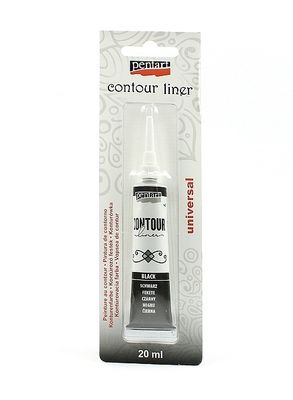 Contour liner pentart black