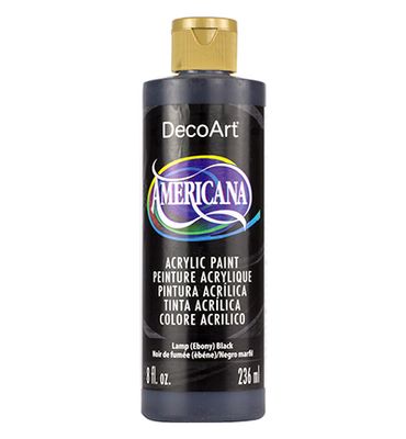Americana  Lamp (ebony) Black