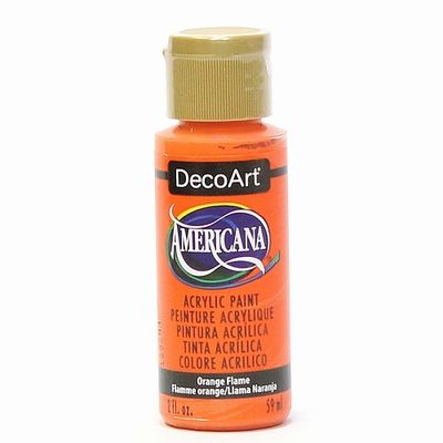 Americana orange flame