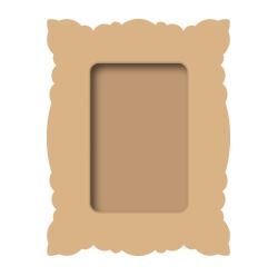 MDF mini fotolijstje