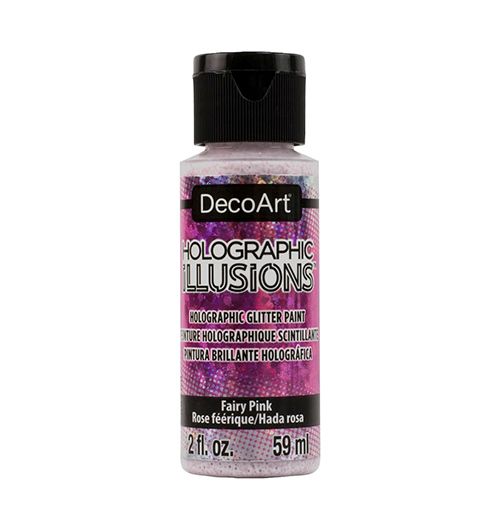 Holographic illusions Fairy Pink