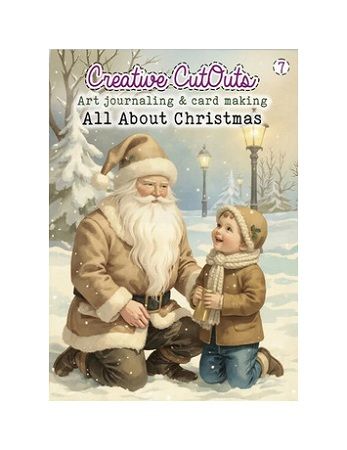 Creatief Art buch Creative CutOuts 7 all about christmas