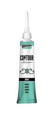 Contour liner pentart mint