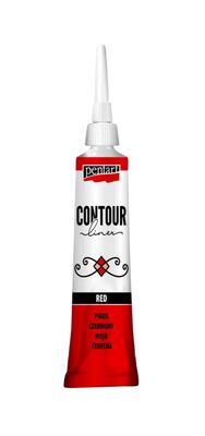 Contour liner pentart red Contour liner pentart red