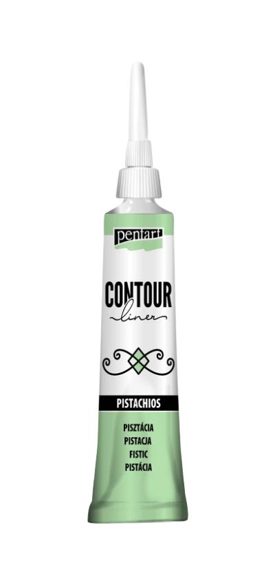 Contour liner pentart pistachios Contour liner pentart pistachios